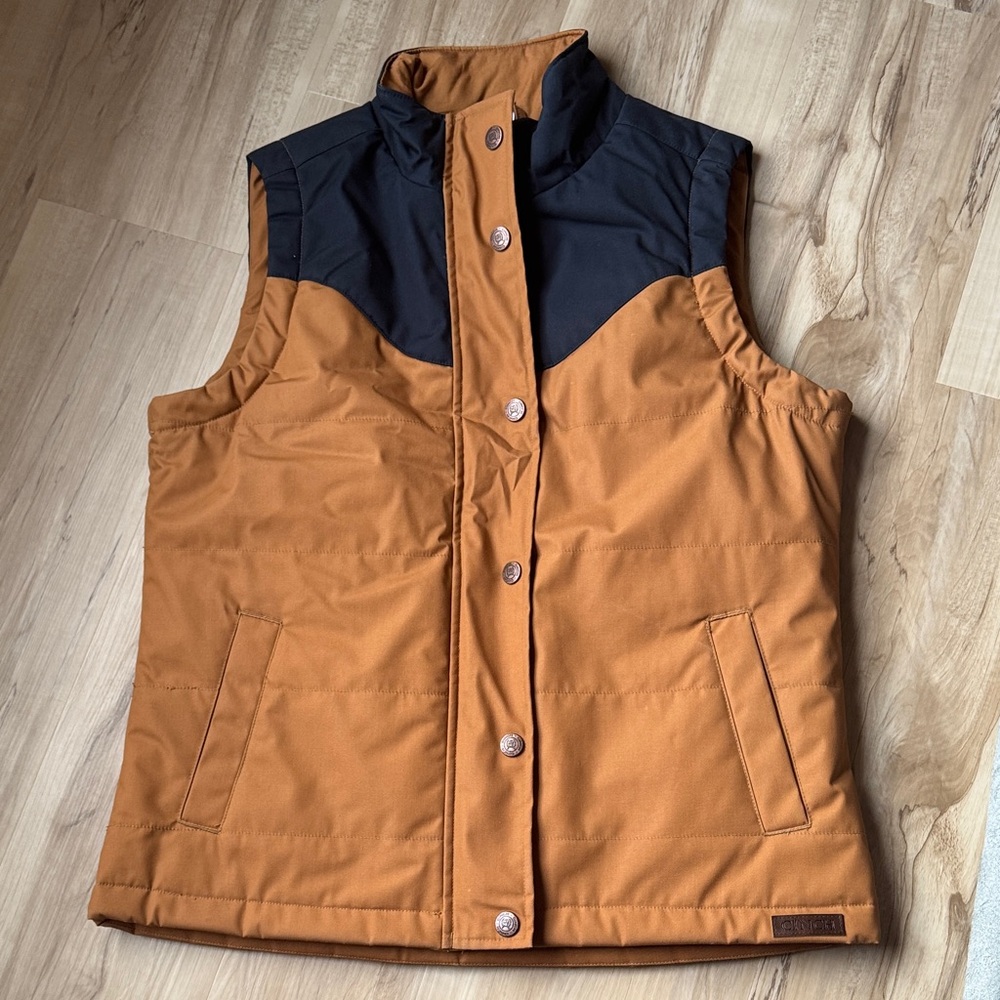 Women’s Cinch Brown and Navy Concealed Carry Vest